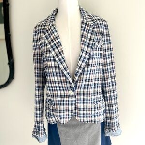 Brooklyn Industries Plaid Women's Blazer